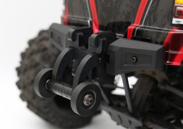 QingLeng - Barra de ruedas de nailon resistente y estable para Traxxas 1/5 6S 8S X-MAXX XMAXX X MAXX