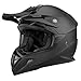 Produktbild Motocross Motorradhelm Downhill Fullface Helm - Yema YM-915 Cross DH Enduro Quad Mountainbike BMX MTB Helm ECE für Damen Herren Erwachsene-Schwarz Matt-M