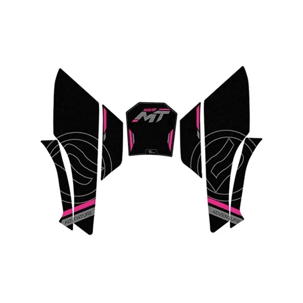 Motorcycle Side Sticker Fuel Tank Pad for CFMOTO 450MT Anti-Slip Knee Pad Grip Pad Tank Grips Stickers Decal Protector Tanks Pad Protector