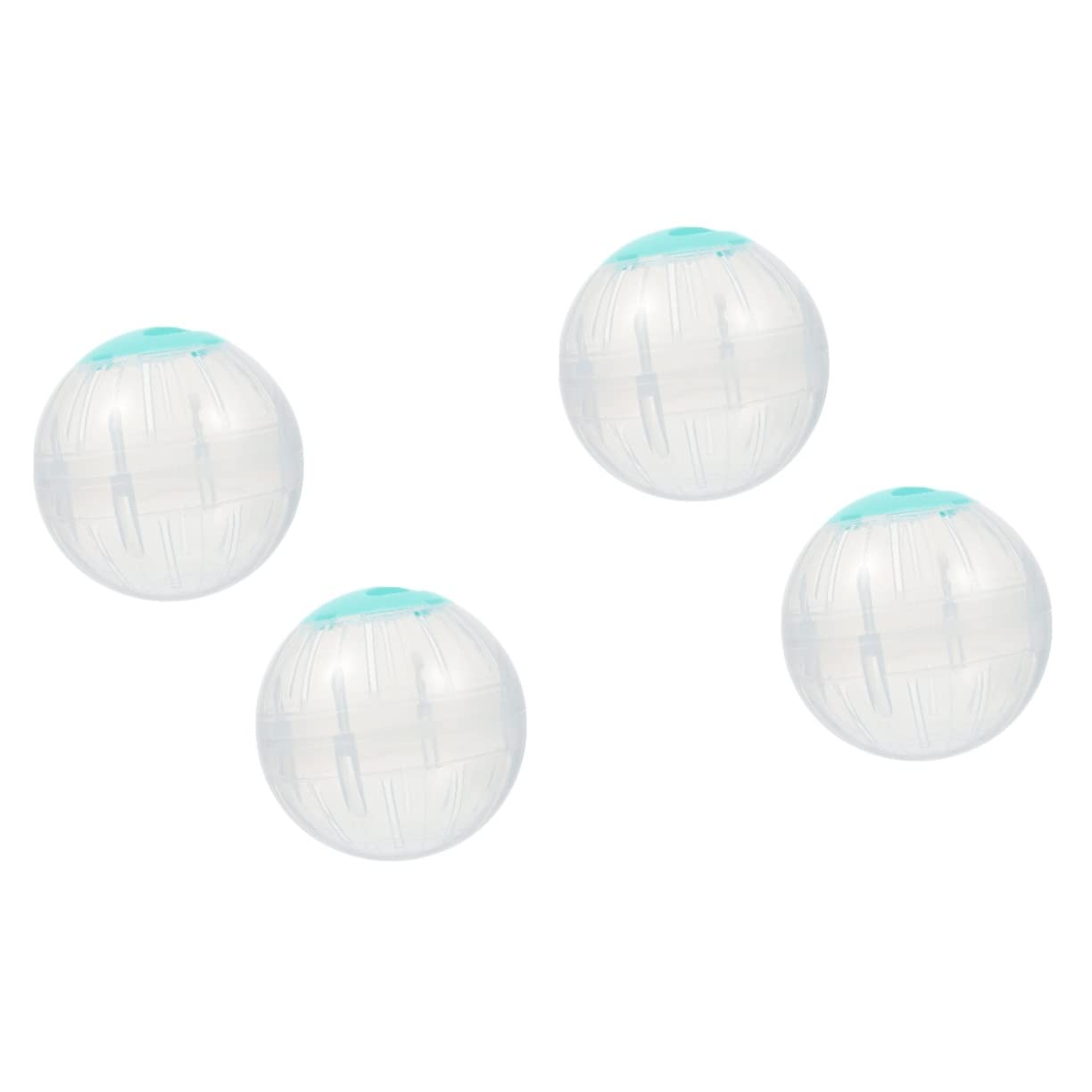 4stücke Hamster Übungsbälle Für Kleine Tiere Transparente Laufräder Für Hamster Und Kleine Nager Fördert Bewegung Und Spiel Langeweile Und Stress