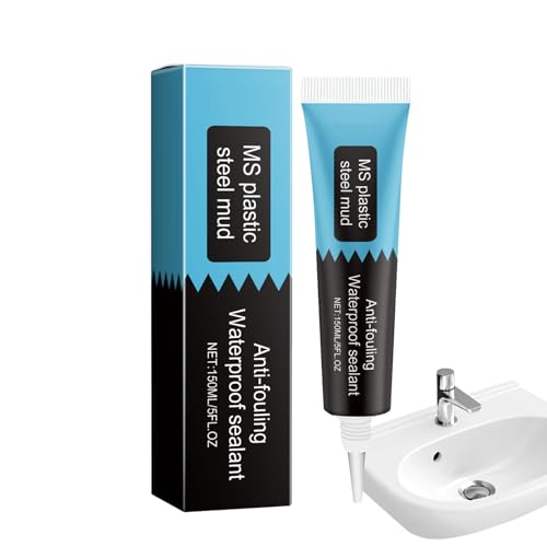 Masilla Selladora Para Baño | 150ml Adhesivo Impermeabilizante - Masilla Selladora Para Fregadero De Cocina,Para El Baño La Cocina La Ducha La Bañera La Bañera Los Azulejos La Pared El Inodoro Grif