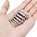 Ocptiy 16G 14G 12G 8G 6G 4G 2G Straight Barbells Tongue Rings Nipple Piercing Jewelry Stretching Kit Set 316L Surgical Stainless Steel Silver Prince Albert PA Ring Bar Piercing Jewelry Pack Women Men