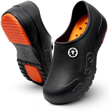 YUNG Professional Slip Resistant Clogs - Chef Clogs, Restaurant Work Shoe, Nurse Shoe, Garden Work Shoe for Men and Women Unisex