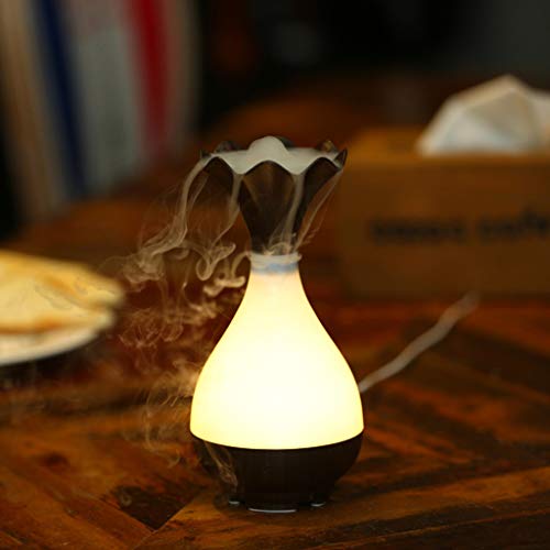 Bazahy Vase Shape Household Mute Humidifier USB Aromatherapy Machine Car Air Purifier