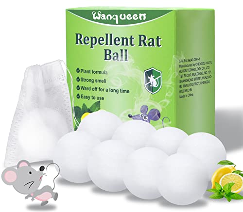 8 Pack Mouse Repellent, Peppermint Oil to Repel Mice and Rats, Rodent Rat Repellent Pest Insect Control
