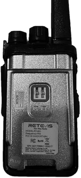 Retevis RT68H Walkie Talkies for Adults Long Range,Portable FRS Two-Way Radios Rechargeable,Intuitive,Channel Power Display, with 6 Way Multi Charger,Hands Free Walkie Talkies with Earpiece (6 Pack)