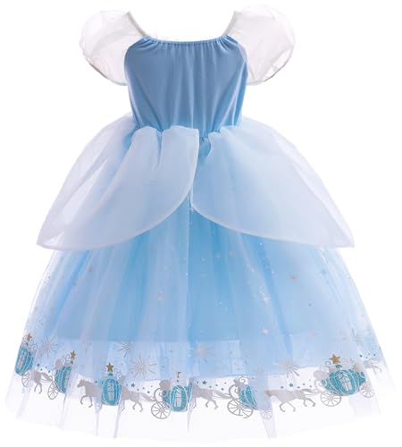 Disfraz de Princesa para Niñas 3-10 Años con Accesorios miniatura 3