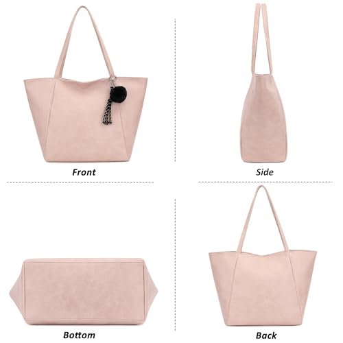 Image of TANTOMI Tote Purse for Women Large Shoulder Bag for Work Travel Purse and Handbags Weekender Bag with Zipper