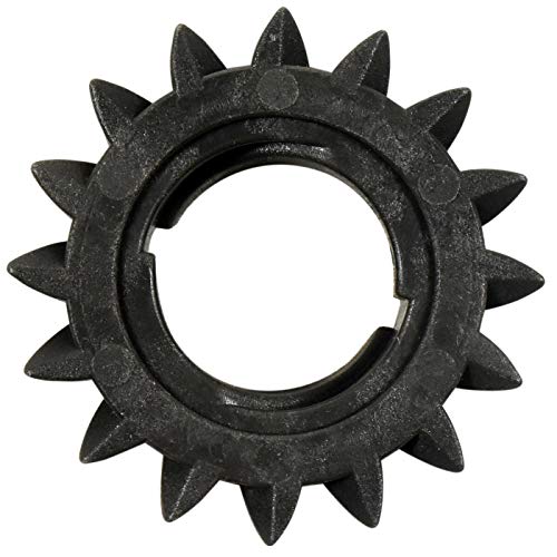 HQRP Engranaje Pinion Bendix de Motor de Arranque Plástico 16 Dientes Compatible con B&S 695708 693058 693059 280104S Reemplazo para Motores de Arranque de Motores Eléctricos Pequeños miniatura 7