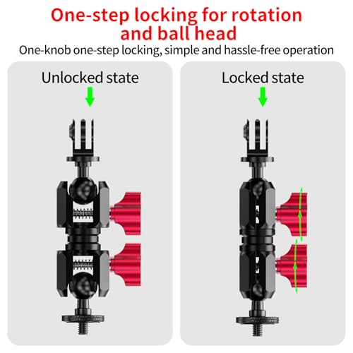 Vis rotative 1/4 griffe froide avec support à 3 cartes pivotant - 2