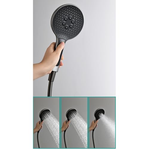 Ensemble de douche pour salle de bain anti-traces avec mitigeur unique