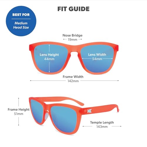 Image of Knockaround Square Polarized Sunglasses for Men & Women - UV400 Protection