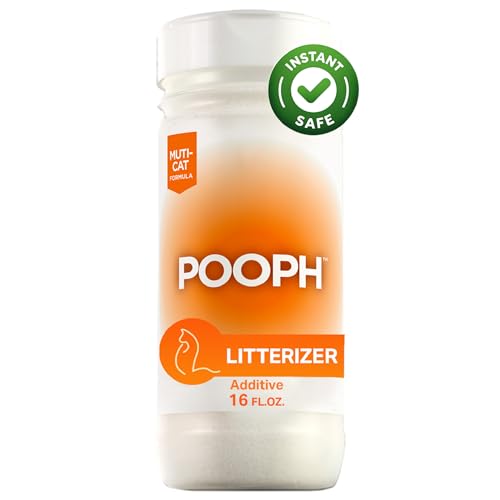 Pooph Litterizer – The litter box civilizer | Cat Litter Deodorizer | Absorbs Moisture & Odor | Cat Litter Scent Deodorizer | Non-Toxic, Eco-Friendly, Fragrance-Free | Safe for Pets and People | 16oz Pooph Litterizer – The litter box civilizer | Cat Litter Deodorizer | Absorbs Moisture & Odor | Cat Litter Scent Deodorizer | Non-Toxic, Eco-Friendly, Fragrance-Free | Safe for Pets and People | 16oz