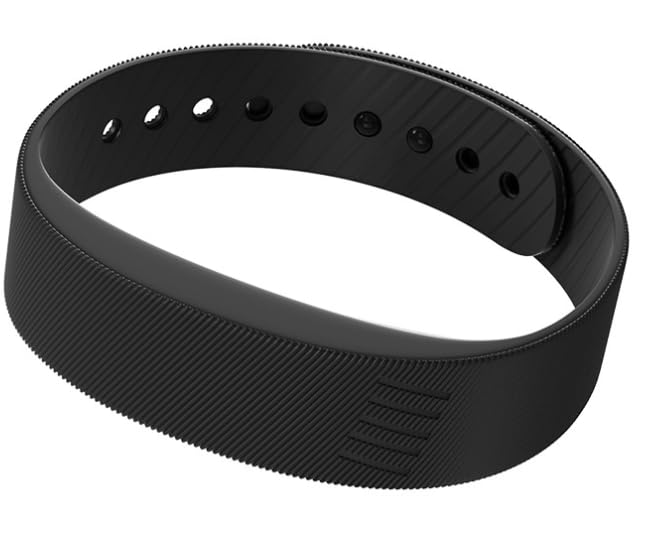 Onyx Vibration Alarm, IP65 Waterproof Vibrating wristband, Silent Wrist Wake Up for Heavy Sleepers (Black*1)