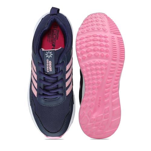 Image of ASIAN Women's Fashion-13 Sports Running,Walking & Gym Shoes For Eva Sole Casual Sneaker Lightweight Lace-Up Shoes For Girl's