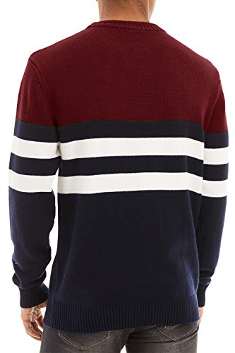 MAGNIVIT Men's Crewneck Sweater Lightweight Soft Knitted Sweatshirt Fall Winter Thermal Pullover3