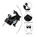 Hemoton 2pcs Adjustable Zinc Alloy Compression Latch Lock Key Locking Mechanism for Industrial Cabinets and Toolboxes and Easy to Install Finish