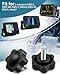 ULXIOM 3 Pack Gimbal Bracket Knobs Fit for Lowrance HDS-5 HDS-5M HDS-7 HDS-8 HDS-10 Elite7 Hook7
