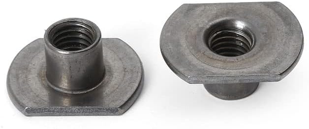 Miniatura 3 de 50pcs M6x1.0 Acero al carbono Deslizamiento Tee T Tuercas para plantillas y T Track