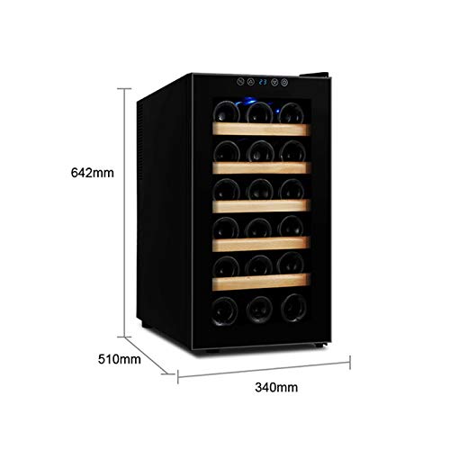 Ljlzxpbus Wine Cooler, Holds 18 Bottles For Red And White Wine, Sleek Look Perfect For Home Bar Office With Lcd Display on Fridge.com - View 6