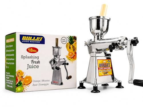 Image of 18No BIG Size Bullet Aluminium Hand Juicer Silver Heavy Duty Manual Juicer | Heavy Duty Aluminium juicer