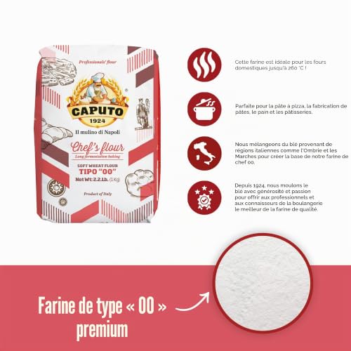 Antico Molino Napoli Antimo Caputo '00' Flour 2.2 Lb (Pack of 3) – vue 4
