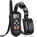 Dog Training Collar Remote 1650FT with Tracking lamp Design 3 Training Modes Fully Waterproof and Rechargeable Shock Collar for Small Medium Large Dogs