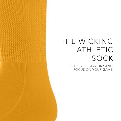 Image of Augusta Sportswear unisex-adult Wicking Athletic Socks