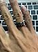 Black Tungsten Carbide Black Red Carbon Fiber Inlaid Wedding Band Ring - 8MM(11)