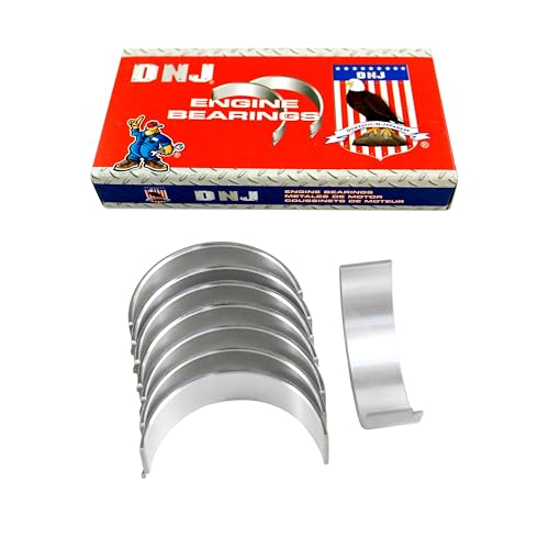 DNJ RB229 Rod Bearings Set Standard for 2002-2015 Acura, Honda Accord, Civic, CR-V 2.0L-2.4L L4 16V DOHC 1998cc