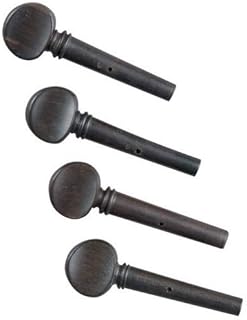 Carlo Robelli Drilled Ebony Violin Pegs 1/8