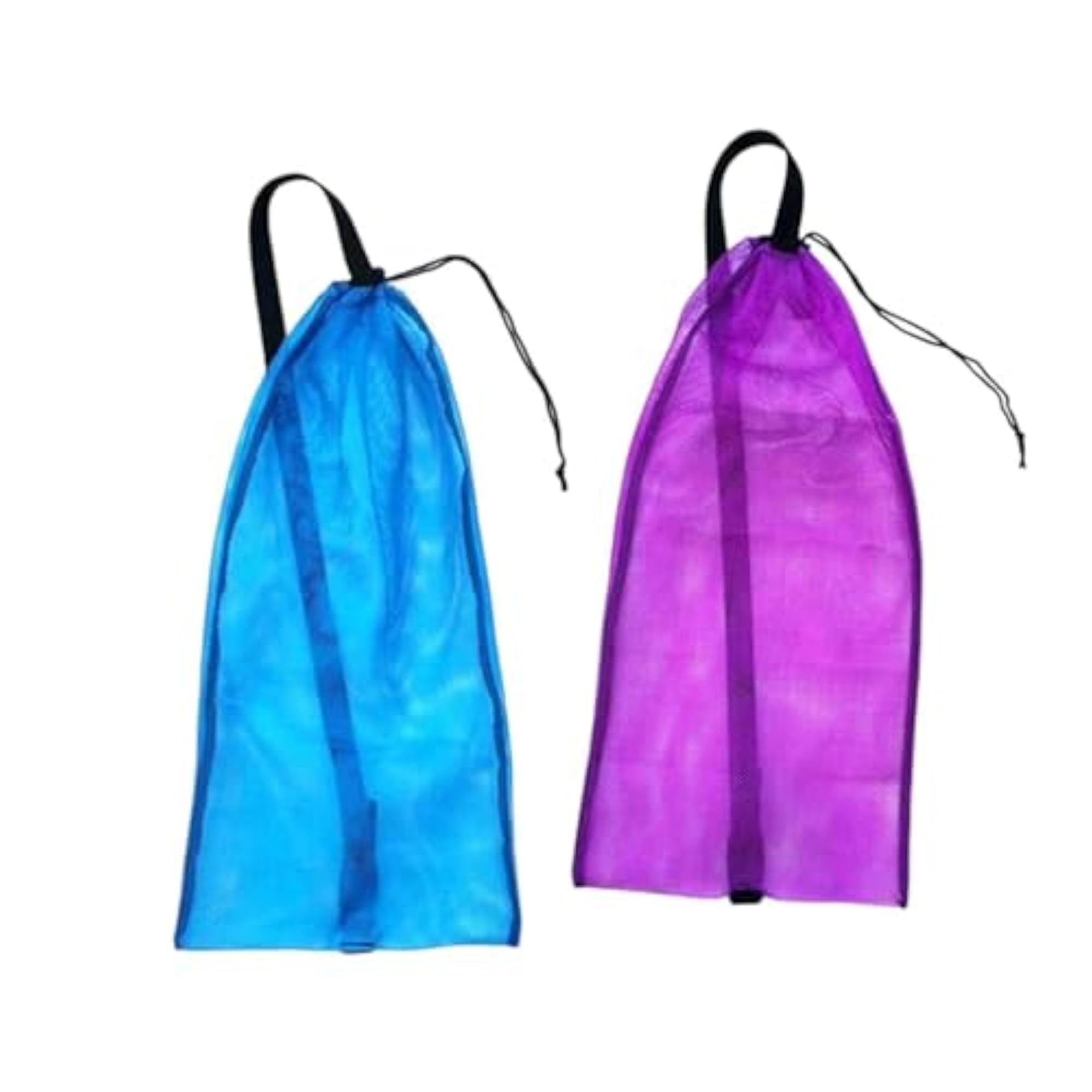 2Pcs Drawstring Mesh Bag Pouch, Scuba Diving Gear