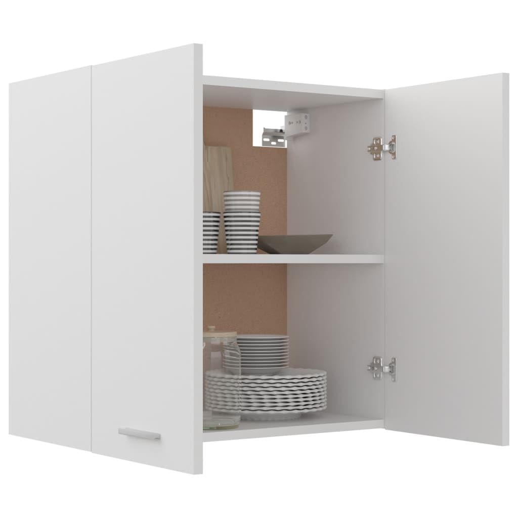 Cozynest Hängeschrank Weiß 60x31x60 cm Holzwerkstoff