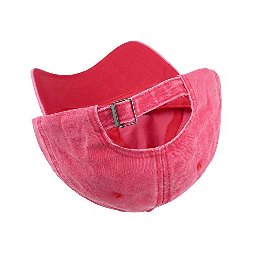 Image of Glamorstar Classic Unisex Baseball Cap Adjustable Washed Dyed Cotton Ball Hat
