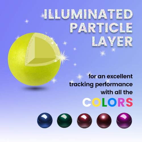 Image of Perixx PERIPRO-303 GOY 1.34 inches Trackball - Replacement Ball for M570, PERIMICE-517 /520 /717 /720, and Other Compatible Trackball Mouse - Matte Optic Yellow