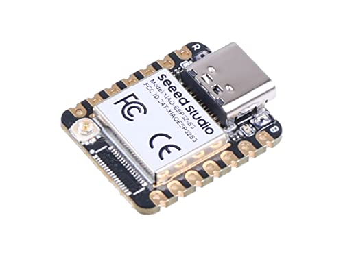 Image of Seeed Studio XIAO ESP32S3-2.4GHz Wi-Fi, BLE 5.0, Dual-core, Battery Charge Supported, Power Efficiency and Rich Interface, Ideal for Smart Homes, IoT, Wearable Devices, Robotics