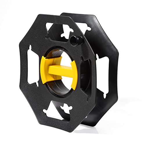 Yuslao Cord Storage Reel Easy to Use with Center Rotating Handle. Capacity: 310FT of 6MM Cable.