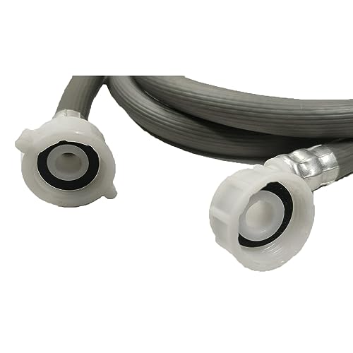 KI Inlet Hose Pipe Compatible for Front Loading Washing Machines 3 Meter