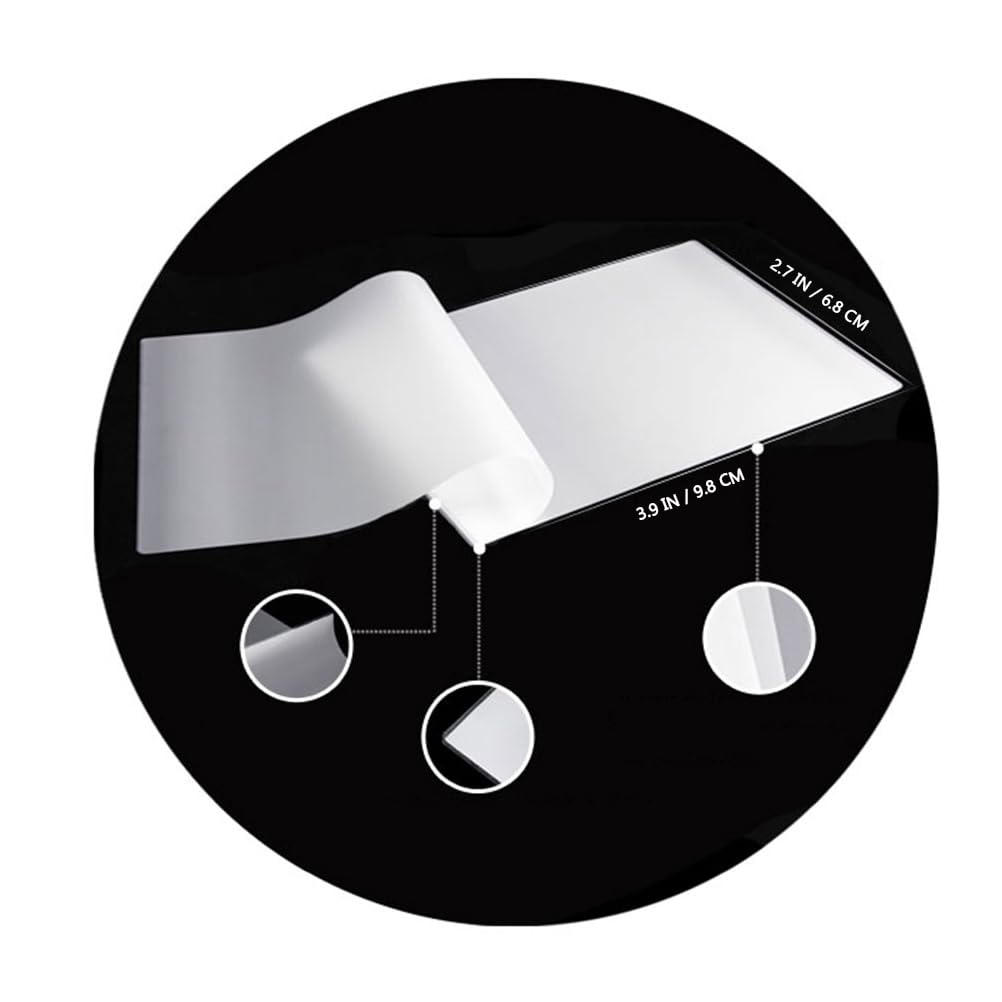 NUOBESTY 400 Sheet Photo Laminating Sheets Laminate Pouches 3.4x2.7 Inch Waterproof Sealing Film For Document Protection Clear Sticker Paper - Image 2