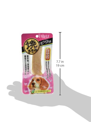 Amazon.co.jp: いなば 焼ささみ ビーフ味 1本 6個セット