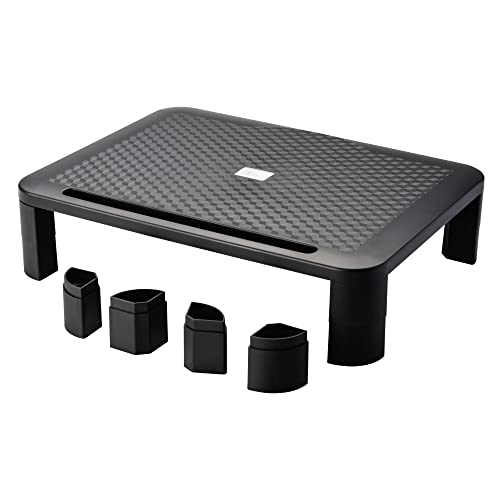 STEY ACCESORIOS Soporte para monitor, soporte pantalla odenador y portátil de altura...