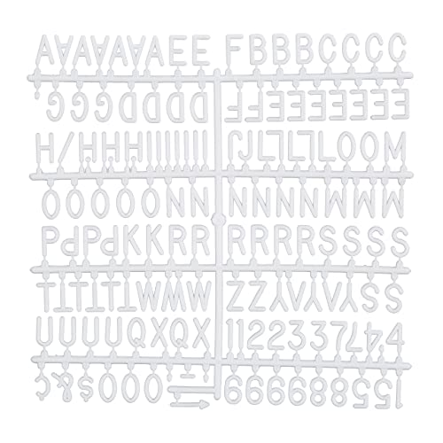 Relaxdays Letterbord met houten frame, 145 letters, cijfers en speciale tekens, groefbord om te steken, 30 x 30 cm… - Afbeelding 7