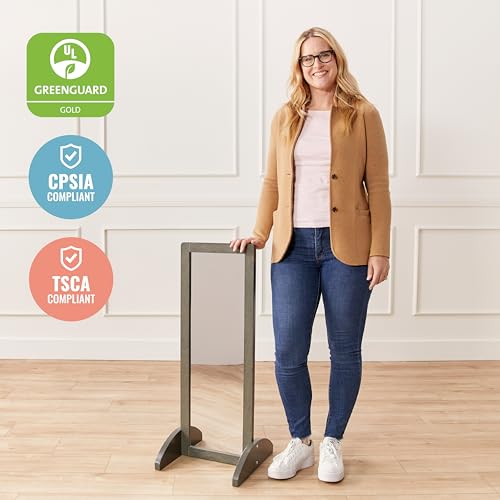 Ecr4Kids ELR-3120-GW Toddler Single-Sided Bi-Directional Mirror, Kids Furniture thumb #5