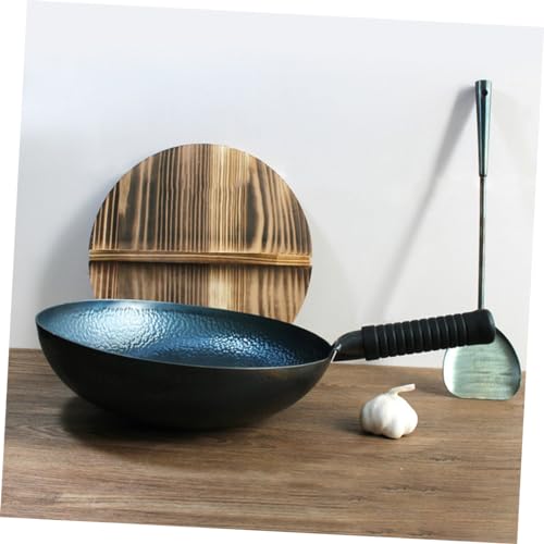 Wok Tradicional Grande de Hierro Antiadherente miniatura 6