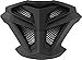 THH T710X Chin Vent Off-Road Motorcycle Helmet Accessories - Black/One Size