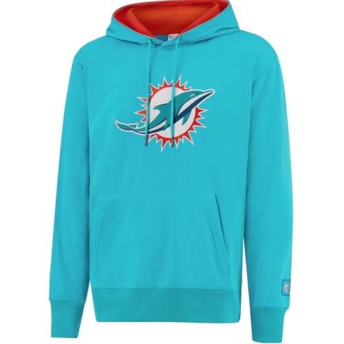 Ultra Game Men's Standard NFL Official Unisex Super Soft Game Day Hoodie Sweatshirt, Team Color 24