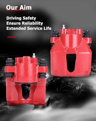 Image of cciyu Rear Left & Right Brake Calipers Assembly 18-4678 18-4679 For Ford For Expedition /For F-150 /For F-150 Heritage /For F-250,For Lincoln For Blackwood /For Navigator /For Town Car