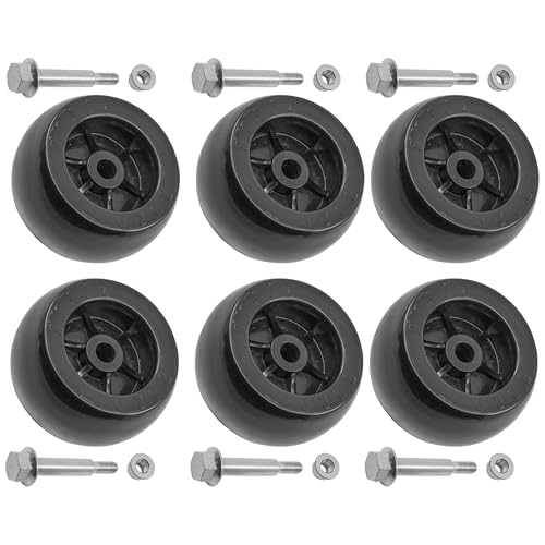 Caltric 6x Deck Wheel Compatible with Bad Boy ZT Elite 54 60 2013-2025 / Maverick 54 60 2016-2025 / Maverick HD 54 60 2022-2025