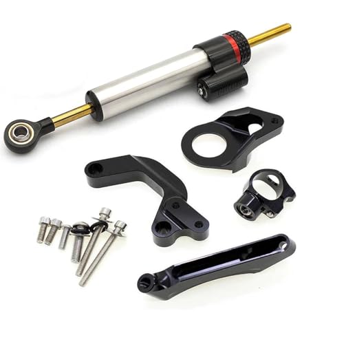 Amortisseur de direction moto Suzuki GSXR 1000 K9 2009-2015 kit stabilisateur et support aluminium
