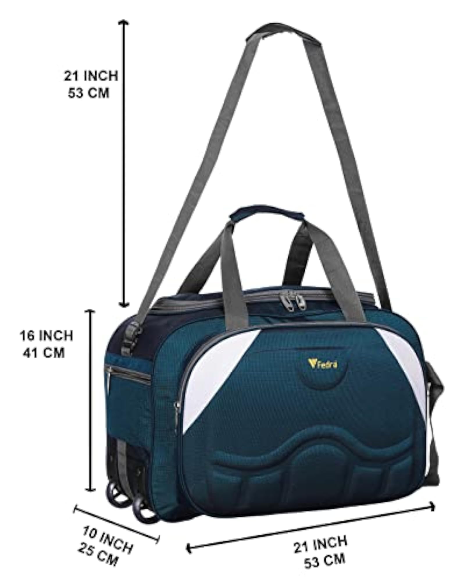 Fabric Travel Duffel Bags for Men and Women, 60L